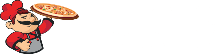 Luigis New York Giant Pizza Logo - White Text